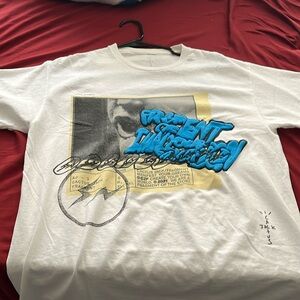 Cactus Jack by Travis Scott For Fragment Manifest Tee 'White'